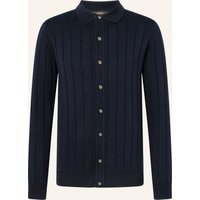 windsor. Windsor. Strickhemd Cashmilo Slim Fit blau