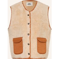 BEIGE / BRAUN / HELLBLAU