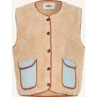 BEIGE / HELLBLAU