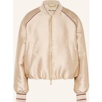 BEIGE / DUNKELROT