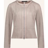 Betty Barclay Jerseyjacke in Lederoptik