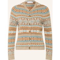BEIGE / BRAUN / HELLBLAU