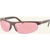 DUNKELBRAUN/ PINK VERSPIEGELT