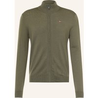 KHAKI / DUNKELROT / WEISS