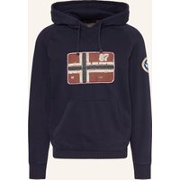 DUNKELBLAU / CREME / DUNKELROT