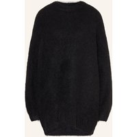 American vintage American Vintage Oversized-Pullover Niby Mit Alpaka schwarz