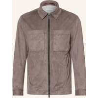 ROY ROBSON Roy Robson Overjacket In Lederoptik rot