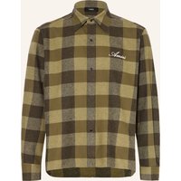AMIRI Amiri Flanellhemd Comfort Fit gruen