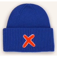 BLAU / NEONORANGE / WEISS