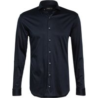 van Laack Van Laack Jerseyhemd Per Tailor Fit blau