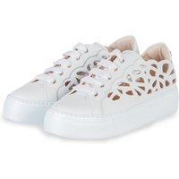 AGL Agl Plateau-Sneaker Mandi weiss