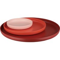 Vitra Vitra 3er-Set Tabletts rot