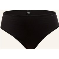 mey Slip Serie Joan Aus Satin schwarz