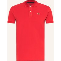 LA MARTINA La Martina Piqué-Poloshirt Slim Fit rot