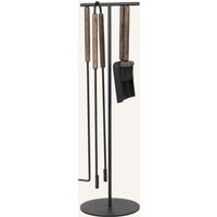 blomus Blomus 5-Tlg. Kamingarnitur Ashi braun