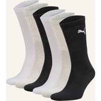 Puma 6er-Pack Strümpfe grau