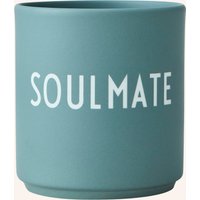 DESIGN LETTERS Design Letters Becher Soulmate blau