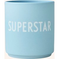 DESIGN LETTERS Design Letters Becher Superstar blau