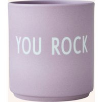 DESIGN LETTERS Design Letters Becher You Rock lila