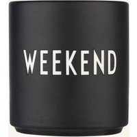 DESIGN LETTERS Design Letters Becher Weekend schwarz
