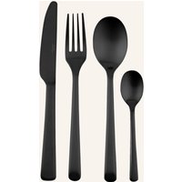 BROSTE COPENHAGEN Broste Copenhagen 4-Tlg. Besteck-Set Hune schwarz