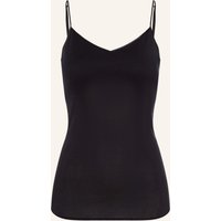 Hanro Bh-Hemd Cotton Seamless schwarz