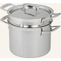 Le Creuset Le Creuset Pastatopf 3-Ply Mit Einsatz silber