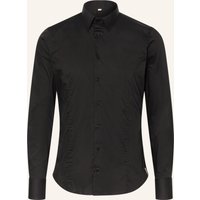 Q1 Manufaktur q1 Manufaktur Hemd Walter Slim Fit schwarz