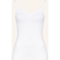 Hanro Bh-Hemd Cotton Seamless weiss