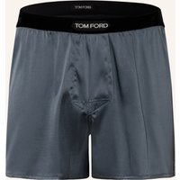 Tom Ford Tom Ford Boxershorts Aus Seide grau