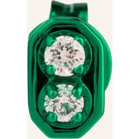 EÉRA Eéra Ohrstecker Roma Mit Diamanten gruen