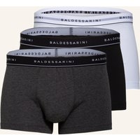 BALDESSARINI 3er-Pack Boxershorts grau