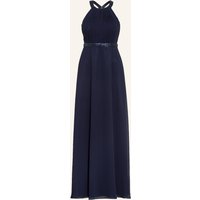 VM Vera Mont Vm Vera Mont Abendkleid Mit Schmucksteinen blau