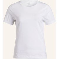 BOVIVA Boviva T-Shirt Mit Schmucksteinen weiss