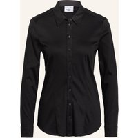 DESOTO Desoto Hemdbluse Pia Aus Jersey schwarz