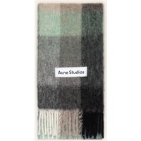 Acne Studios Acne Studios Schal Mit Alpaka gruen