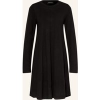 REPEAT Repeat Strickkleid schwarz