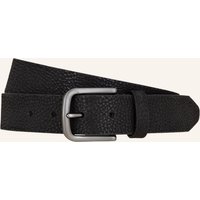 MONTI Monti Ledergürtel Amarillo schwarz