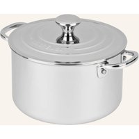 Le Creuset Le Creuset Fleischtopf 3-Ply Plus silber