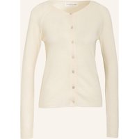 Rosemunde Rosemunde Strickjacke Laica Mit Cashmere weiss