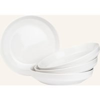 Marc O'Polo Marc O'polo 4er-Set Suppenteller Moments weiss