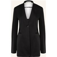 Jil Sander Longblazer schwarz