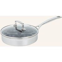 Le Creuset Le Creuset Sauté-Pfanne 3-Ply Mit Pochiereinsatz Und Glasdeckel silber