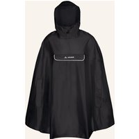 Vaude Regenponcho Valdipino schwarz