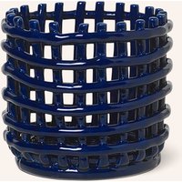 Ferm LIVING Ferm Living Korb Ceramic blau