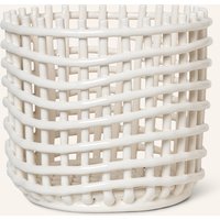 Ferm Living Ferm Living Korb Ceramic weiss