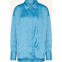 Mrs & HUGS Mrs & Hugs Hemdbluse blau