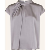 NEO NOIR Neo Noir Blusenshirt Fleur Aus Satin grau