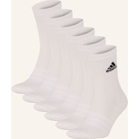 Adidas 6er-Pack Socken Cushioned Sportswear Crew weiss