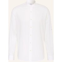 PAUL Paul Hemd Slim Fit Mit Stehkragen weiss